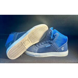 Rocawear Men’s Navy Blue High‑Top Sneakers – Size 10.5, Streetwear